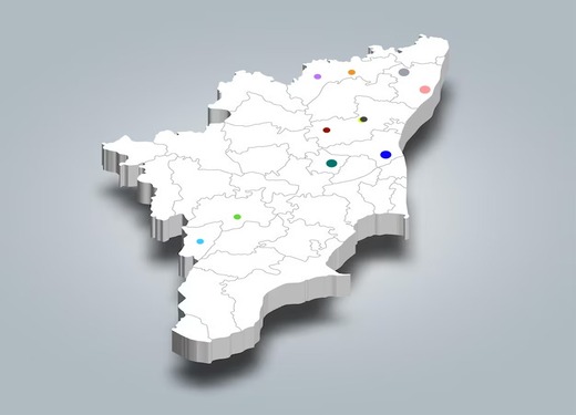 Tamil Nadu Map